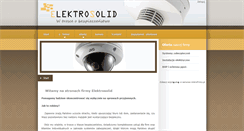 Desktop Screenshot of elektrosolid.pl